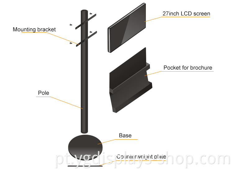 Charging Station Floor Stand